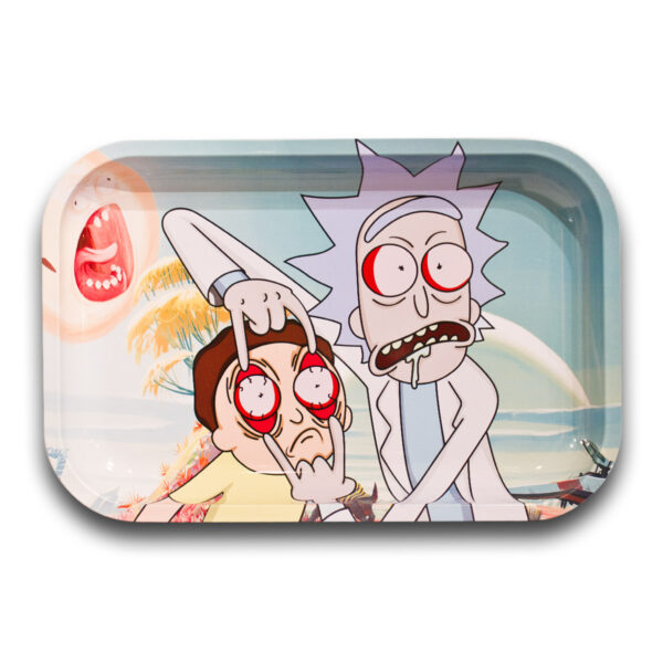Rolling tray Rick Morty