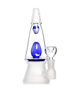 Bong Cristal Hemper Percolator 70'S Bong Blue 18 cm