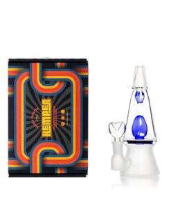 Alternative view of Bong Cristal Hemper Percolator 70'S Bong Blue 18 cm