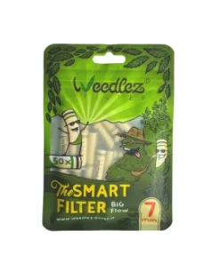 WEEDLEZ - FILTRI AI CARBONI ATTIVI | BIG FLOW Ø 7mm - 50pz.