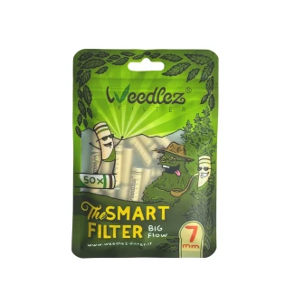 WEEDLEZ - FILTRI AI CARBONI ATTIVI | BIG FLOW Ø 7mm - 50pz.