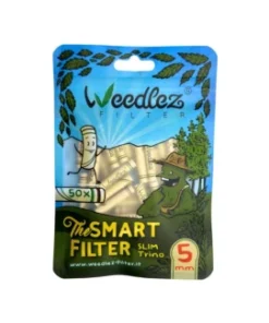 WEEDLEZ - FILTRI AI CARBONI ATTIVI | SLIM Ø 5mm - 50pz.