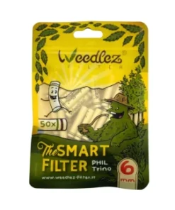 WEEDLEZ - FILTRI AI CARBONI ATTIVI | CLASSIC Ø 6mm - 50pz.