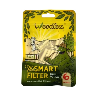 WEEDLEZ - FILTRI AI CARBONI ATTIVI | CLASSIC Ø 6mm - 50pz.