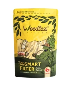 WEEDLEZ - FILTRI AI CARBONI ATTIVI | CLASSIC Ø 6mm - 250pz.